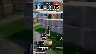 HDR + 90 FPS #tdm #pubgmobile