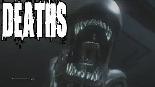 Alien Isolation Death Scenes / Amanda Ripley Death Scenes / Xeno and Facehugger Deaths
