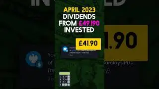 April Dividends Received!