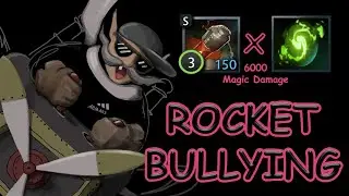 ROCKET BULLYING | DOTA 2 MONTAGE | GYROCOPTER