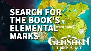Search for the book's elemental marks Genshin Impact