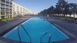 beheizter  #Au&szlig;enPool  vom  PRORA  Solitaire  Das HOTEL - 1000  QM   Wellness und SPA Bereich