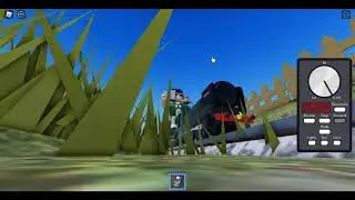 having fun on the strawberry line railway - roblox