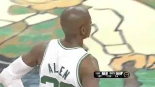 Ray Allen breaks NBA 3-point record