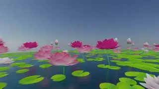 Lotus Pond | 3d animation | Full Video | 4K