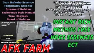 HOW TO AFK FARM MYTHICS DIM SHARDS HOG BALLS TYPE SOUL