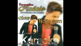Ac&aacute;cio Noite Sem Sono Karaok&ecirc;