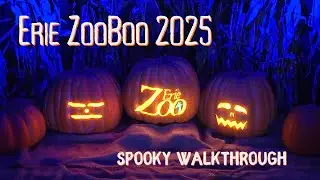 Halloween at the Erie Zoo! 🎃 Erie ZooBoo 2025 Walkthrough Tour