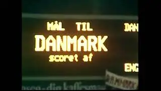Euro Qualifier Denmark -England 2-2 (22 September 1982)