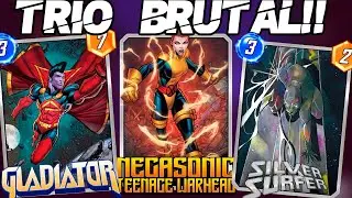 NEGASONIC ES UN MINI ALIOTH!! MAZO SURFER + GLADIATOR | MARVEL SNAP ESPA&Ntilde;OL