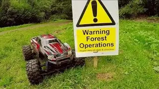 Traxxas XMAXX Owns the Forest on 6s LIPO