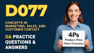 WGU D077 OA Practice Test &ndash; Questions, Answers & Study Tips