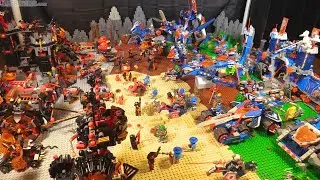 🔄 Huge LEGO NEXO Knights battlefield with ALL year 1 sets! from Sep 20, 2016