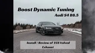 BDT: Инструкция по установке выхлопной системы Audi B8.5 S4 ECS с регулируемыми клапанами и обзор.