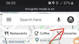 Google maps incognito