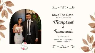 🔴 Live Wedding Ceremony Of Manpreet & Ravinesh  ||  Shine Photography, 98155-88865 ||
