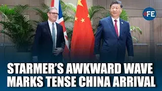 WATCH: Keir Starmer&rsquo;s Awkward Arrival in China After UK Spying Accusations