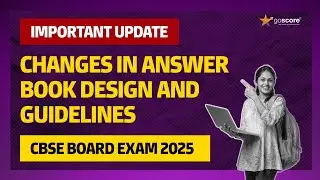CHANGES IN ANSWER BOOK DESIGN AND GUIDELINES/IMPORTANT UPDATE