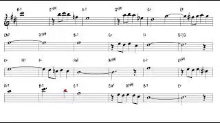 Moon and Sand  Alec Wilder & Morty Palitz 1941 Alto Sax