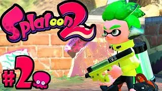 Splatoon 2 - Single Player PART 2 - Switch Gameplay Walkthrough - Story Mode: World 2 + Hero Dualies