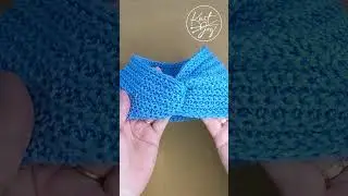 Easy Twisted Headband &ndash; Seamless Knit with Provisional Cast On #262 #TwistedHeadband