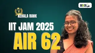 SUCCESS STORY EP 02 | IIT JAM 2025 AIR 62 | BENZIL | TOPPER PREPARATION STRATEGY