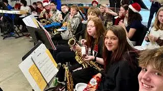 🎵 Lincoln Middle School Instrumental Music Department - Jazz Band - Kiwanis Lunch - 25.12 🎵