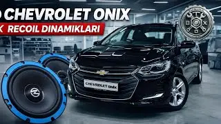 CHEVROLET ONIX | RECOIL DINAMIKLARI O‘RNATILDI | TOZA VA SIFATLI OVOZ