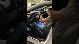 Games in the Augmented Reality HUD of the Audi Q6 e-tron! 🎮