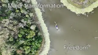 Off Grid Boat Camping, major transformation & freedom.