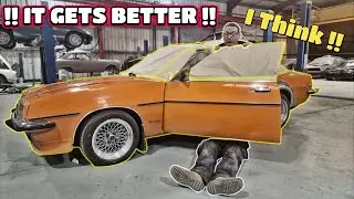 1977 Opel Manta RUSTY sill / Rocker replacement.