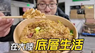 在大陸送餐3小時賺100元，吃8.8元的預制菜炒飯│今天北京飄雪了，差點就吃到保安飯了│臺灣人在大陸送外賣【EP1205】