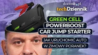 Jak uruchomić auto w zimowy poranek? Green Cell PowerBoost Car Jump Starter [TechDziennik]