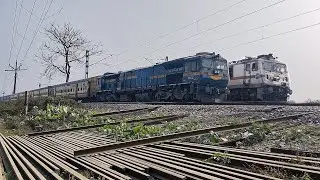 Diesel & Electric Trains Locomotive | Indian railways | Freight trains+Passenger Trains 