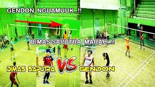 DIMAS SAPUTRA VS GENDON PLAYING GAMES ADU SPIKE PALING KERAS