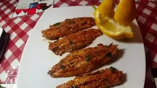 Sardinas adobadas a la plancha