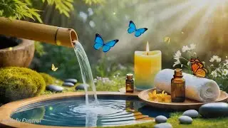 Deep Relaxation Spa Music 🌿 Calming Piano and Bamboo Nature Sounds