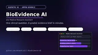 BioEvidence AI: An Agentic AI That Reads Medical Research For You (LangGraph + PubMed)