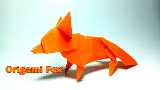 How to Make an Origami Fox Designed and folded by FGNAORIGAMI