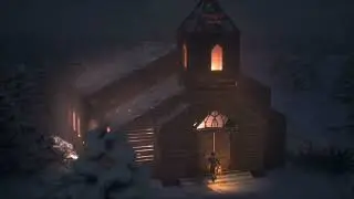 Wooden Ruined Church - UE5 project