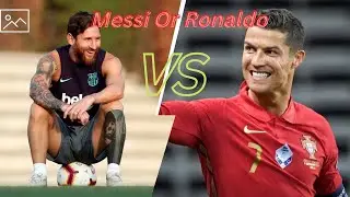 Yearly goal Messi and Ronaldo