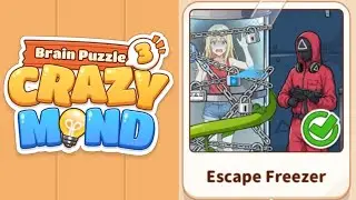 Brain Puzzle 3 Escape Freezer #games #brainpuzzle #escape 