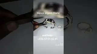 bijoux argent Blanc le vrai