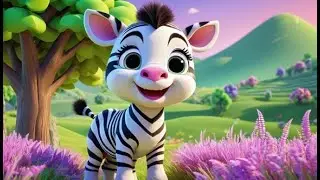 Oops! Baby Zebra Lost His Stripe | Kids Song | Nursery Rhyme | Animal Song for Babies