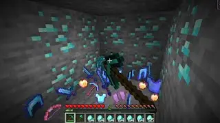 Minecraft UHC but mining ORES gives END CITY LOOT... (and I win!)