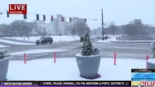 Slick roads in South Bend amid First Alert Weather Day