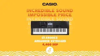 🟡 𝐊𝐄𝐘𝐁𝐎𝐀𝐑𝐃 𝐒𝐎𝐔𝐍𝐃𝐒 𝐅𝐎𝐑 𝐄𝐕𝐄𝐑𝐘 𝐓𝐀𝐒𝐓𝐄. CASIO CT-X800C2