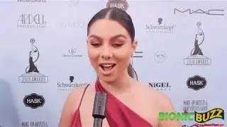 Kira Kosarin Interview at Make-Up Artists & Hair Stylists Guild Awards