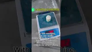 Automatic Dough Cutting Machine for Bakery | Roti Pizza Bun Lavash Dough Divider Demo#foodmachinery