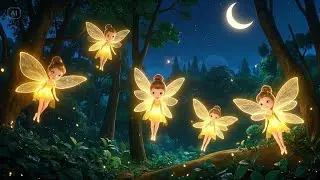 Five Little Fairies Sleeping in a Tree | Magical Bedtime Song for Kids Rhymes and Songs for Children